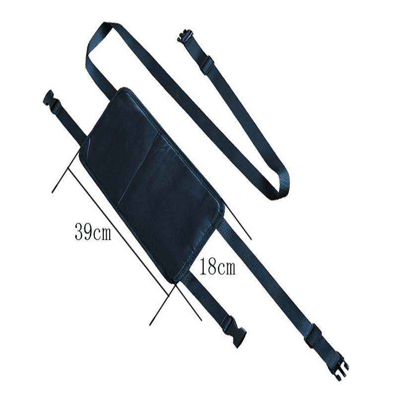 車用収納 釣り竿ラック 多機能 しっかり シートバック用 マジックテープ固定 釣り道具収納 - iCarCompanion
