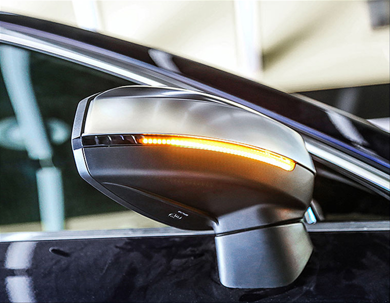 アウディバックミラーウインカーaudiの流れる点灯LEDドアミラーウインカーの商品画像 2