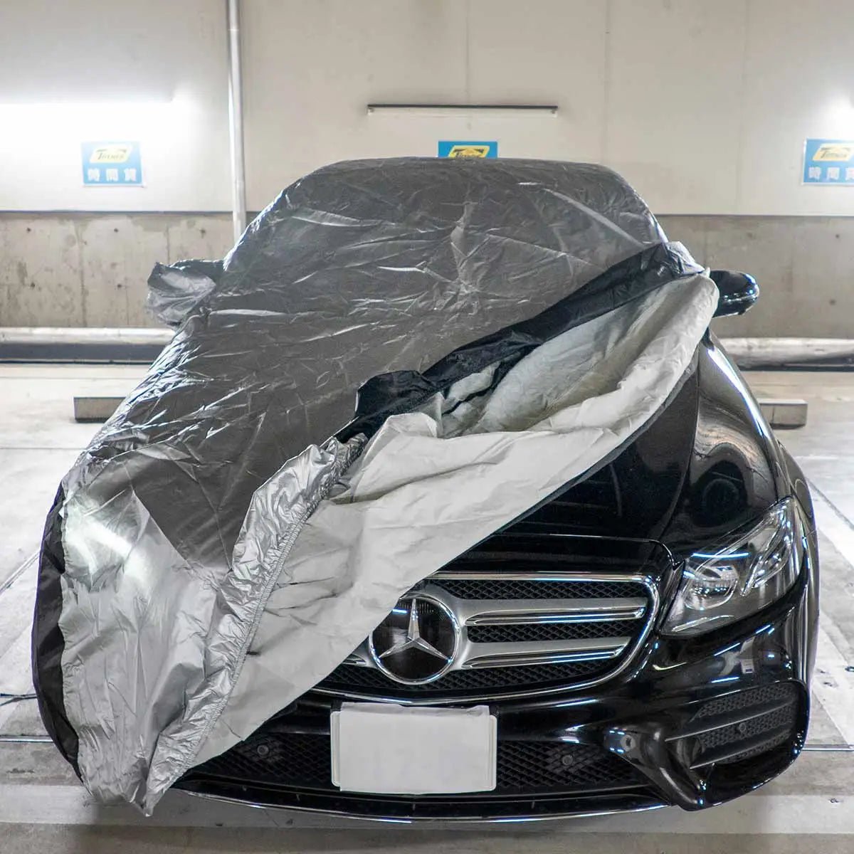 高級 車カバー 1年間保証 5層構造 オーダーメイド 防水 裏起毛 台風対策 黄砂対策 車種専用 - iCarCompanion