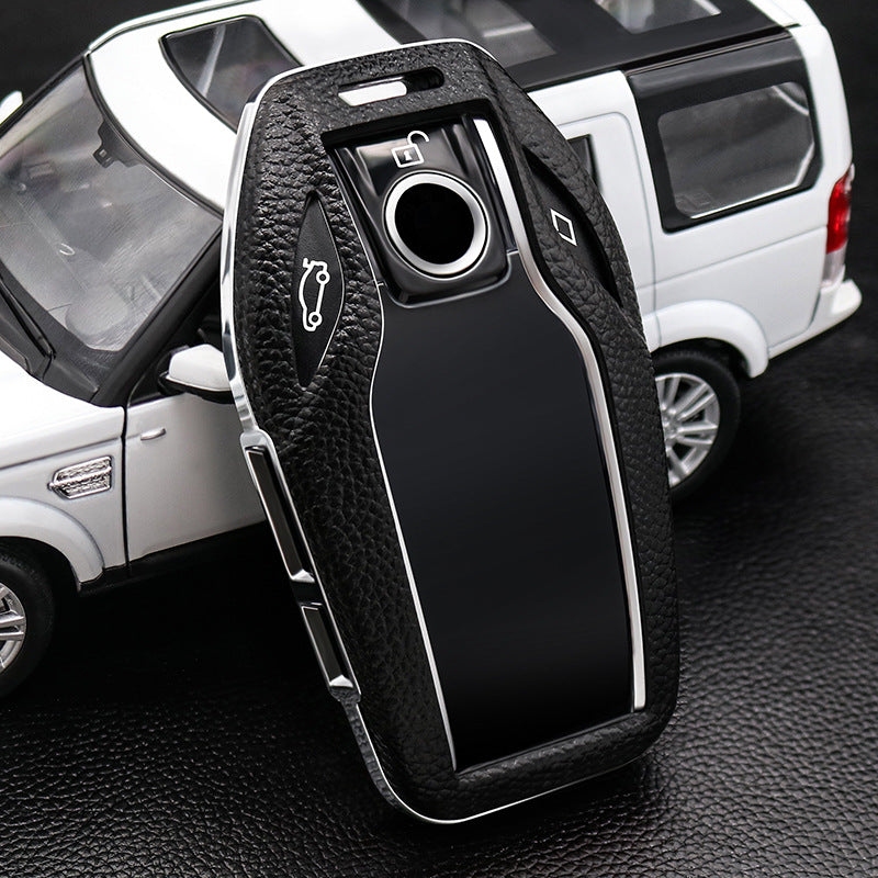 BMW専用キーケース 6/7シリーズ スマート液晶パネル 極上素材 オシャレ 全面保護 キーカバーの商品画像 8