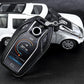 BMW専用キーケース 6/7シリーズ スマート液晶パネル 極上素材 オシャレ 全面保護  キーカバー