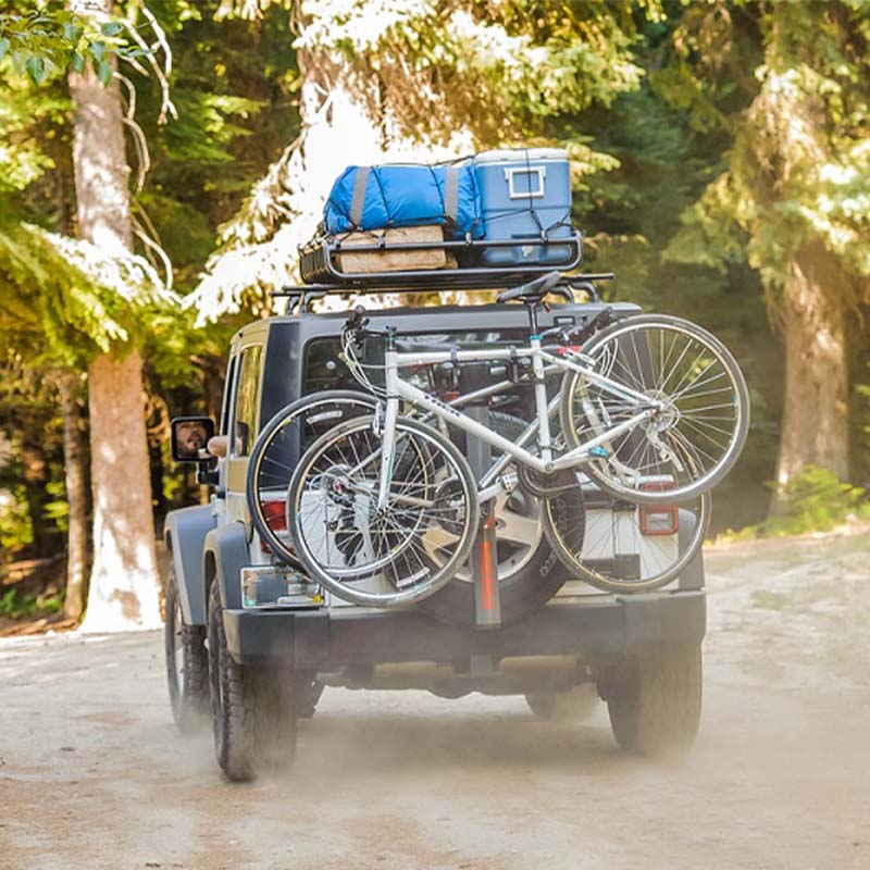 Yakimaヤキマ正規品 自転車ラック スペアタイヤ式 汎用 安定 取付簡単 ヒッチ付き サイクルキャリアの商品画像 4