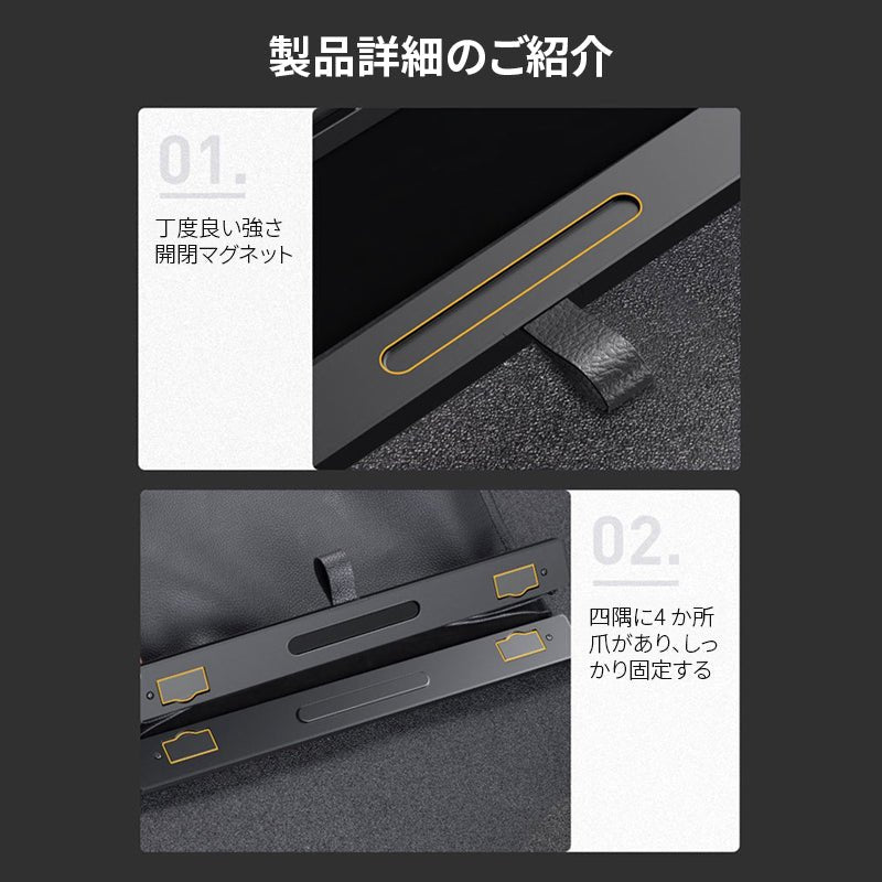 車用ゴミ箱 車載ごみ箱 小物入れ 吊り下げ 袋付き シートバックポケット 後部座席収納 - iCarCompanion