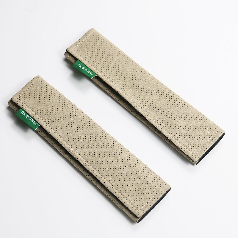 蒸れ 快適 通気シートベルトカバー 12色 シンブル 圧迫感軽減 保護 肩当てパッド - iCarCompanion