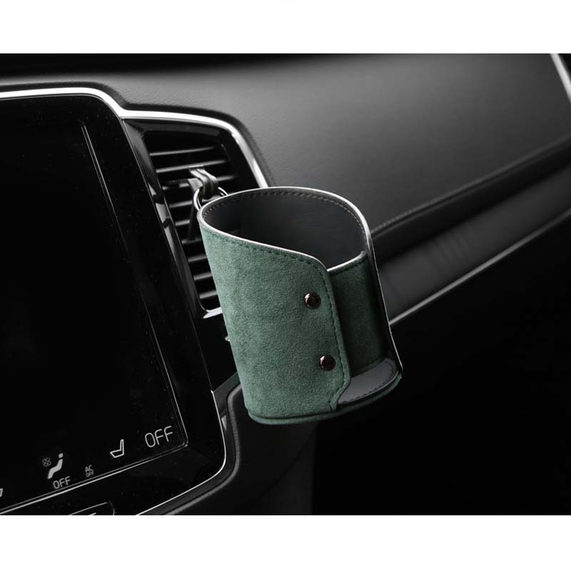 車用収納ボックス 贅沢 高級スエード おしゃれ 多色 多機能 エアコン吹き出し口用 汎用 - iCarCompanion