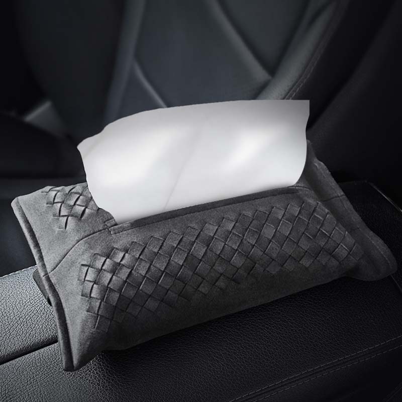 車用収納 豪華スエード おしゃれ エリート感 多色 サンバイザー シートバック 多用 - iCarCompanion