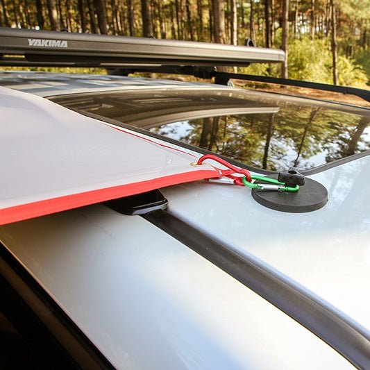 車ルーフテント 全車種 レールなしOK 軽量 便利 多機能 日除け 防水 頑丈 夏ドライブ キャンプ - iCarCompanion