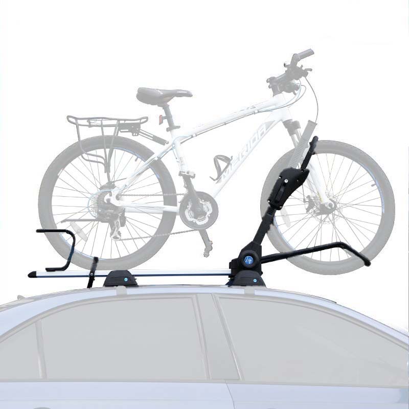 ルーフ自転車ラック 高級合金 四重固定 使いやすい ダブル盗難対策 サイクルキャリア - iCarCompanion