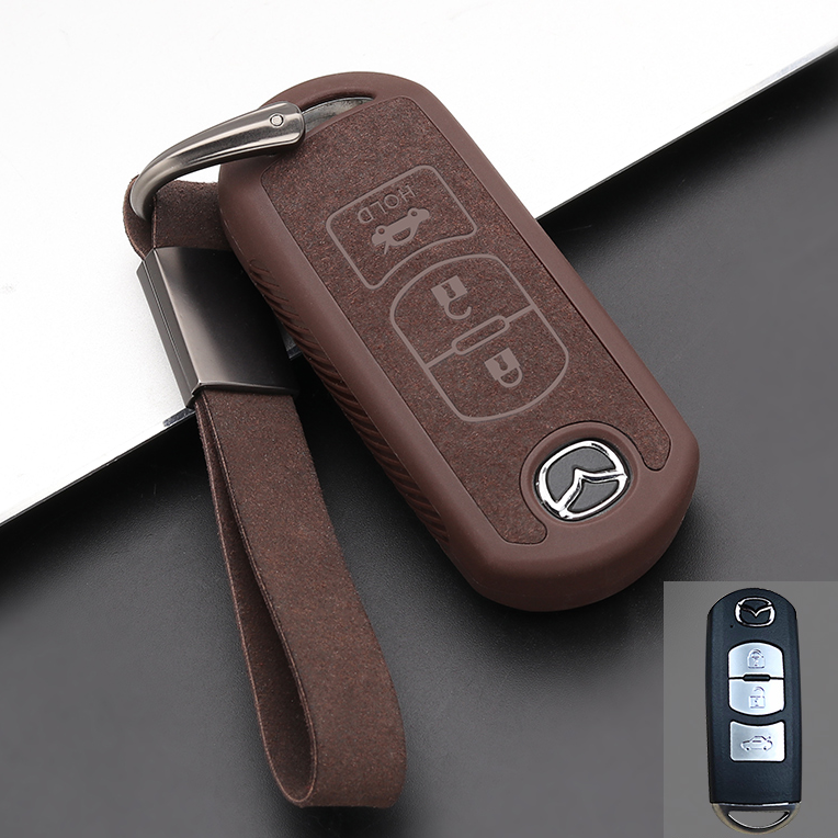 Mazda マツダ 高級感スマートキーケース カーキーカバー 耐摩擦性 耐久性 全面保護の商品画像 10