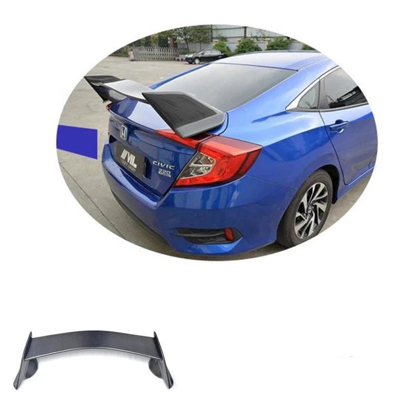 高級 リアスポイラー ト シビックType-R カーボンファイバー 貼り付け装着 外装パーツ | iCarCompanion