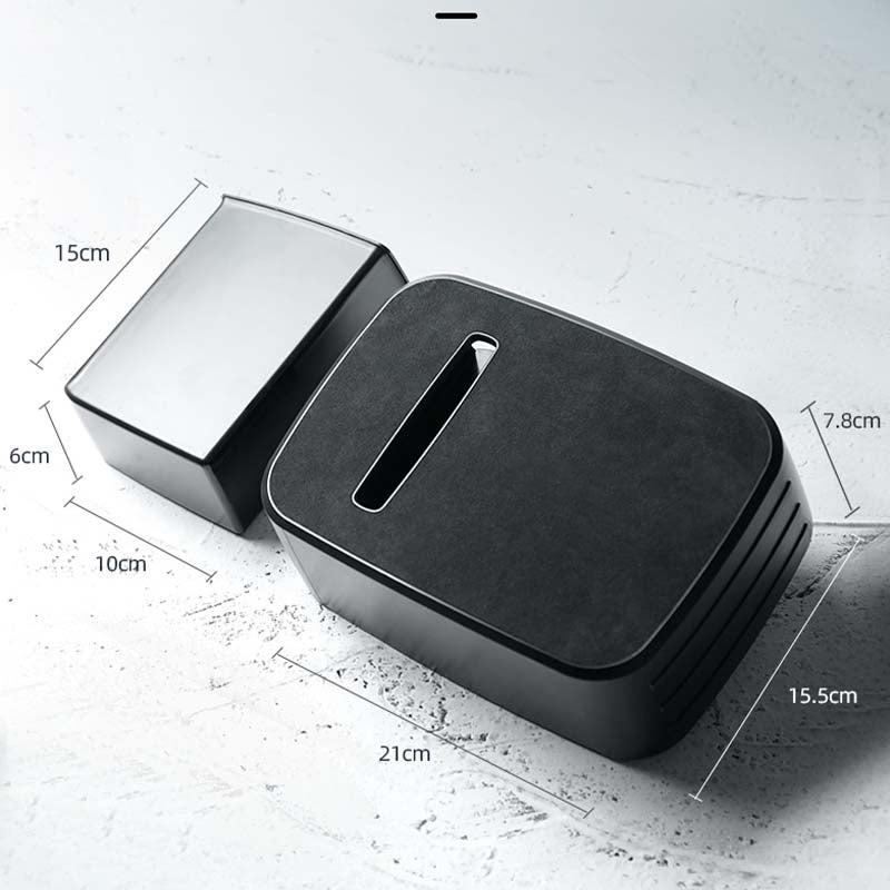 車用ゴミ箱 ティッシュボックス 後部座席 防水 シートバックポケット 便利グッズ 車用品 - iCarCompanion