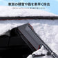 スノーブラシ スノースクレーパー 車 除雪ブラシ 雪かき 3 in 1 多機能 車用スノーブラシ 伸縮式アルミハンドル 雪対策