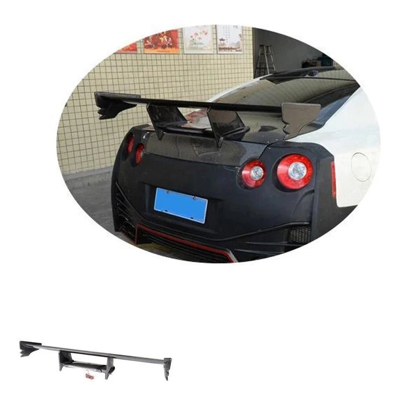 高級 リアスポイラー 日産GTR 09-15年式 カーボンファイバーリアウィング 外装パーツ | iCarCompanion