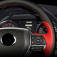 TOYOTA トヨタ 本革 編み込み式 ハンドルカバー フィット感抜群 手触れよし 専用ハンドルカバー | iCarCompanion