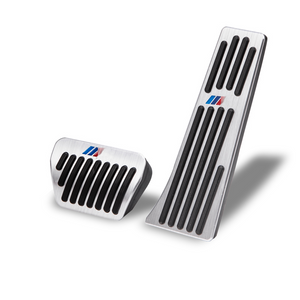BMWペダルセット 右ハンドルBMW専用 フットレスト アクセルペダル ブレーキペダルの商品画像 1