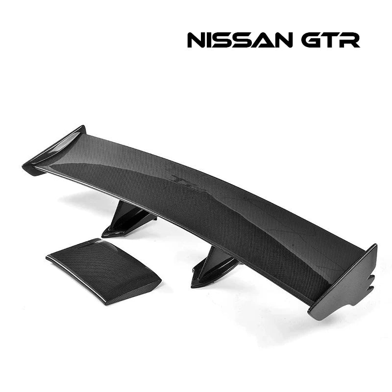 高級 リアスポイラー 日産GTR 09-15年式 カーボンファイバーリアウィング 外装パーツ | iCarCompanion