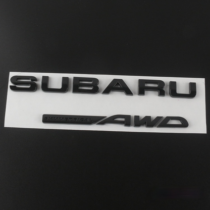 スバル SUBARU AWD (純正) ステッカー エンブレムフィルム T6 グレードエンブレム