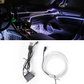 ledテープ 車雰囲気ライト led テープライト フットランプ 車内装飾 USB 3メートル