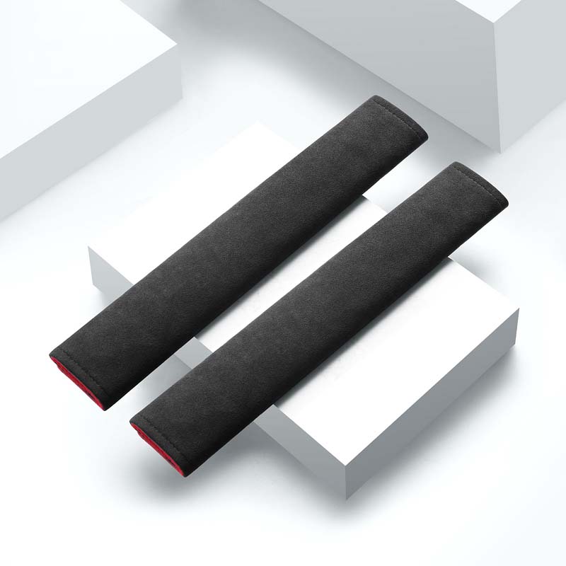 上品 シートベルトカバー 高品質 シンブル 滑り止め 肩当てパッド 圧迫感軽減 - iCarCompanion