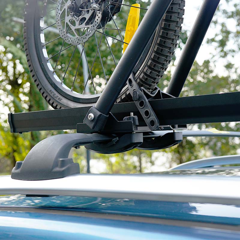 車用ルーフ 自転車ラック 高級合金 軽量 安定 全車種対応 操作簡単 サイクルキャリア - iCarCompanion