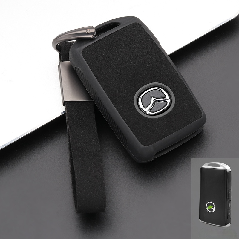 Mazda マツダ 高級感スマートキーケース カーキーカバー 耐摩擦性 耐久性 全面保護の商品画像 6
