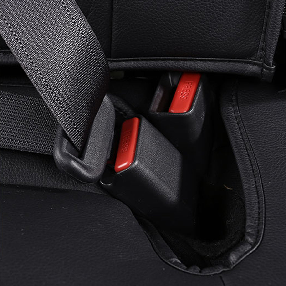 日産 ティーダ専用 耐久性 高級シートカバー4色 防水 おしゃれ カスタムロゴ 全席セット - iCarCompanion