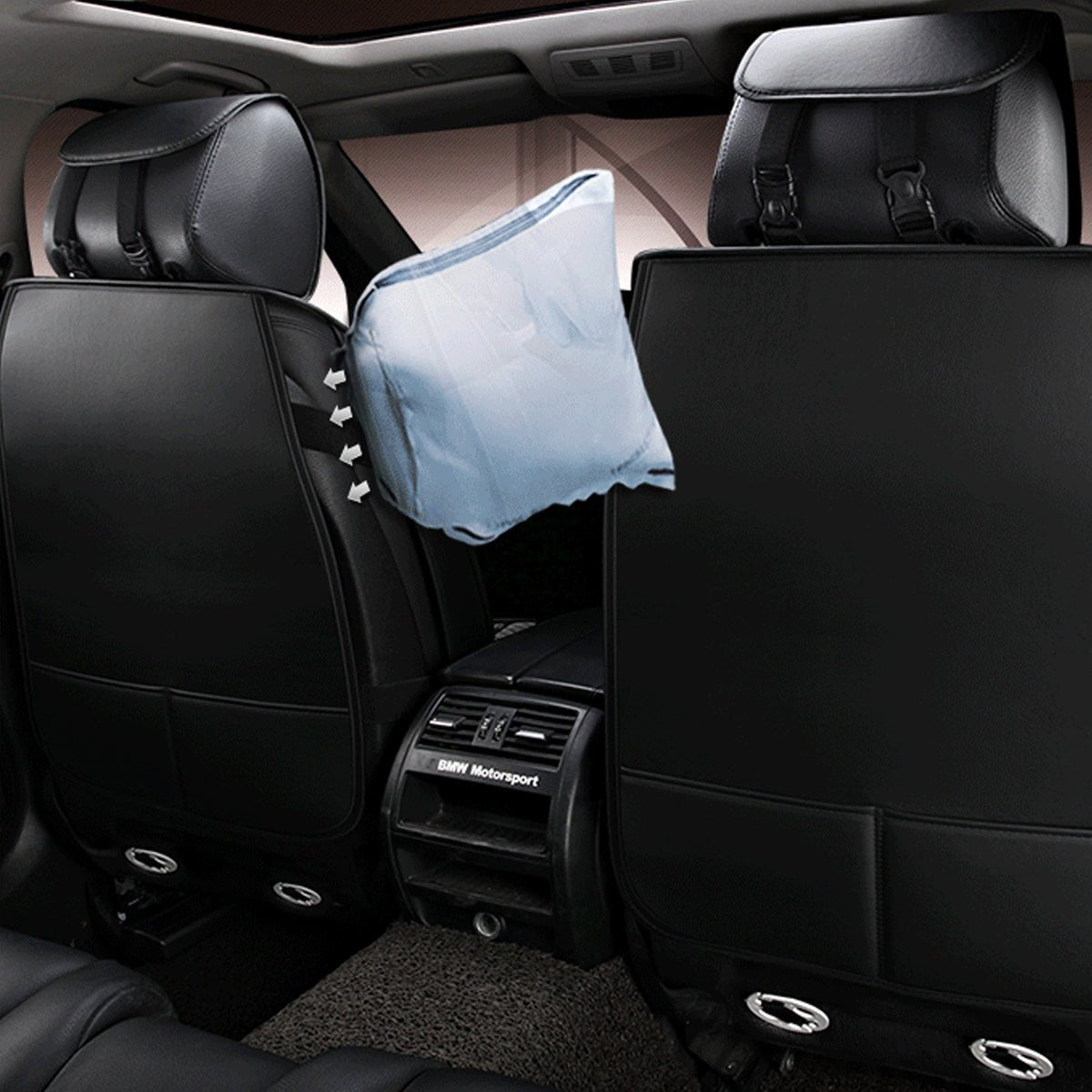 リネン製 汎用シートカバー フィット感抜群 4色 通気防水 耐摩耗性 軽/普自動車 SUV - iCarCompanion