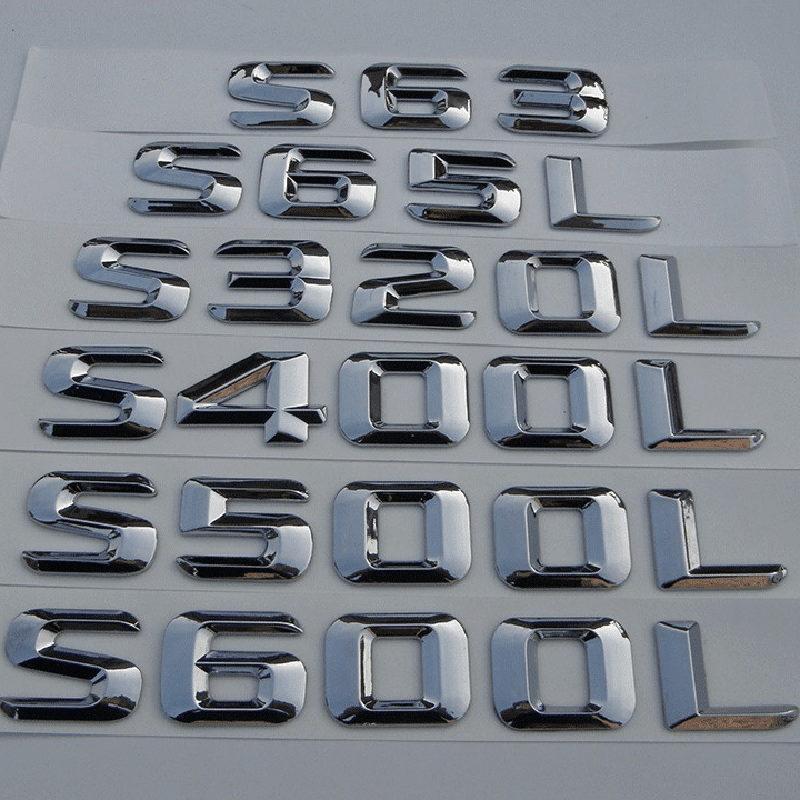新しいメルセデスベンツSクラスS320LS350L S400L S500LS600Lロゴ - iCarCompanion