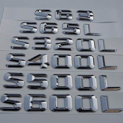 新しいメルセデスベンツSクラスS320LS350L S400L S500LS600Lロゴ - iCarCompanion