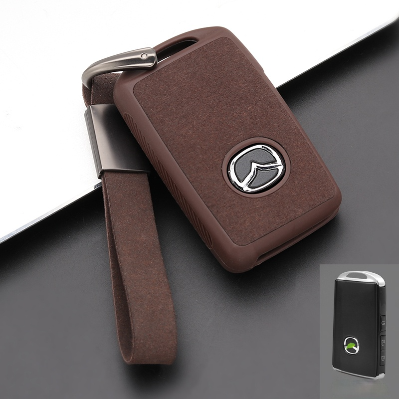Mazda マツダ 高級感スマートキーケース カーキーカバー 耐摩擦性 耐久性 全面保護の商品画像 7