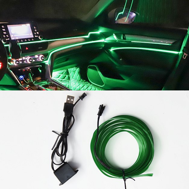 ledテープ 車雰囲気ライト led テープライト フットランプ 車内装飾 USB 3メートル