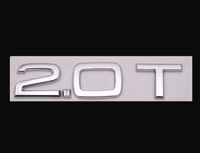 新しいアウディA3A4L A6L Q5L Q7A8L車のラベルステッカー番号文字排気量車のステッカー車のテールラベル - iCarCompanion