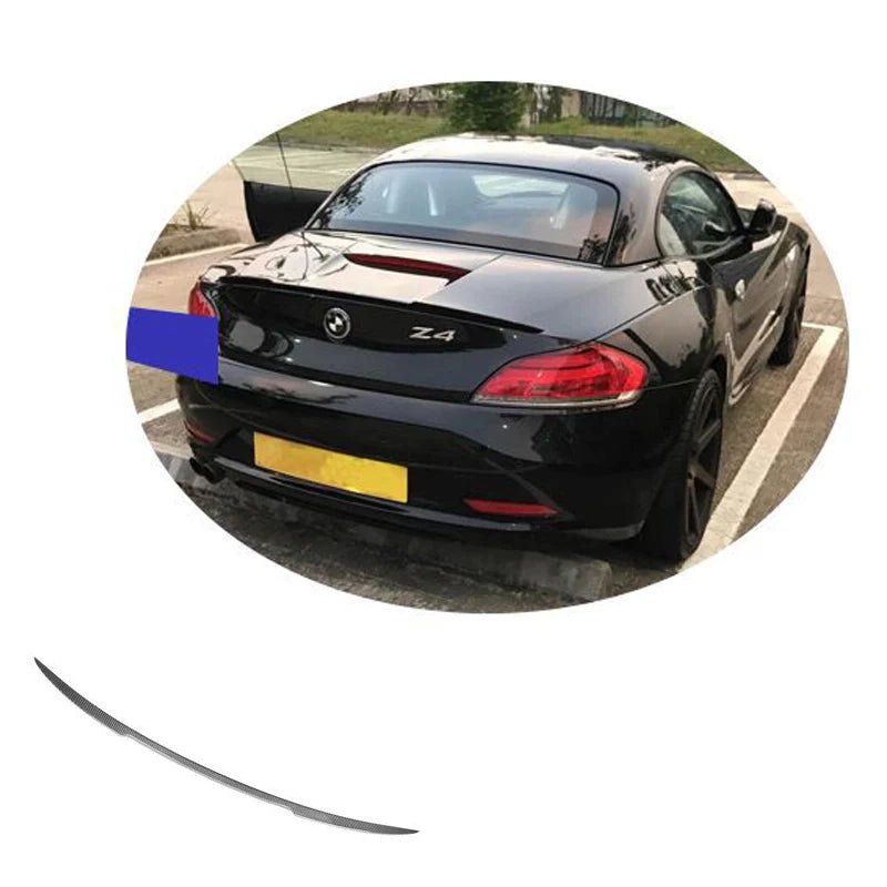 リアスポイラー BMW Z4 2012年式 カーボンファイバー リアウィング 貼り付け装着 - iCarCompanion