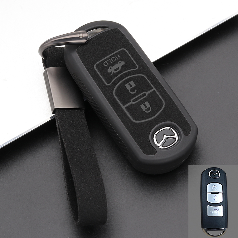Mazda マツダ 高級感スマートキーケース カーキーカバー 耐摩擦性 耐久性 全面保護の商品画像 9