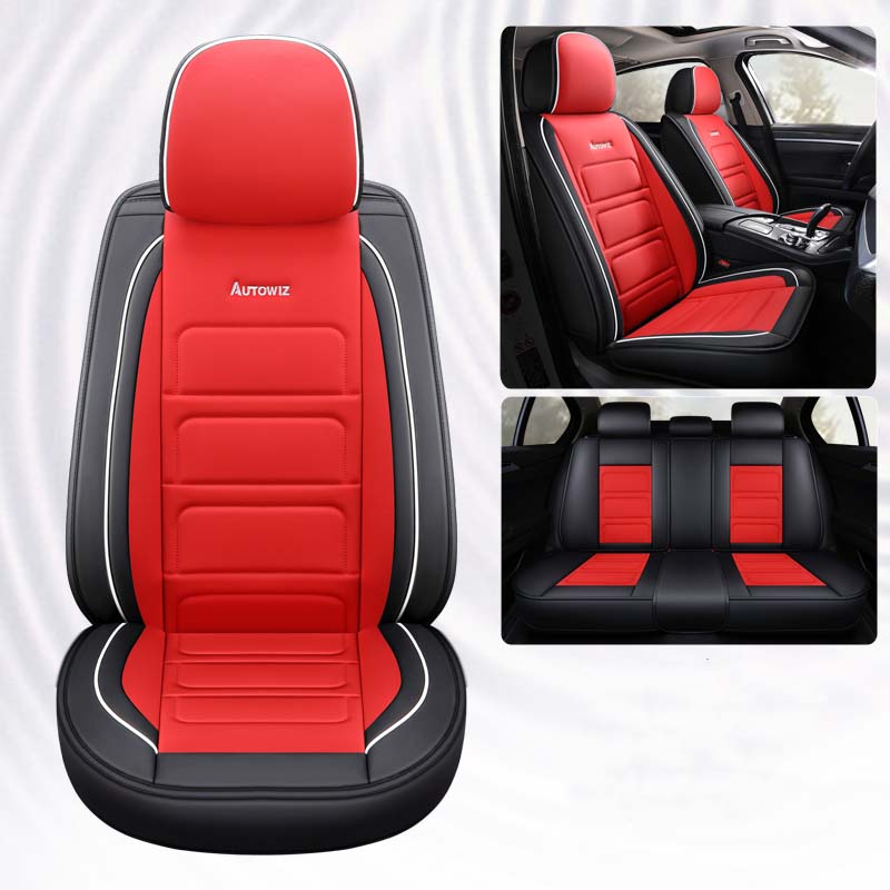 おしゃれ 汎用シートカバー クッション付き 6色レザー 防水防汚 耐久性 軽/普自動車 SUV 専用シートカバー - 防水5層構造 | iCarCompanion