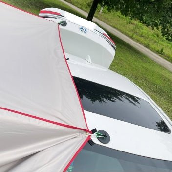 車ルーフテント 全車種 レールなしOK 軽量 便利 多機能 日除け 防水 頑丈 夏ドライブ キャンプ - iCarCompanion
