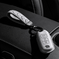 Mazdaマツダ専用キーケース 贅沢スエード 全面保護 高級触感キーカバー キーホルダー