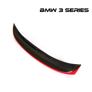 リアスポイラー BMW 3シリーズ E46 98-05年式 カーボンファイバー 貼り付け装着の商品画像 1