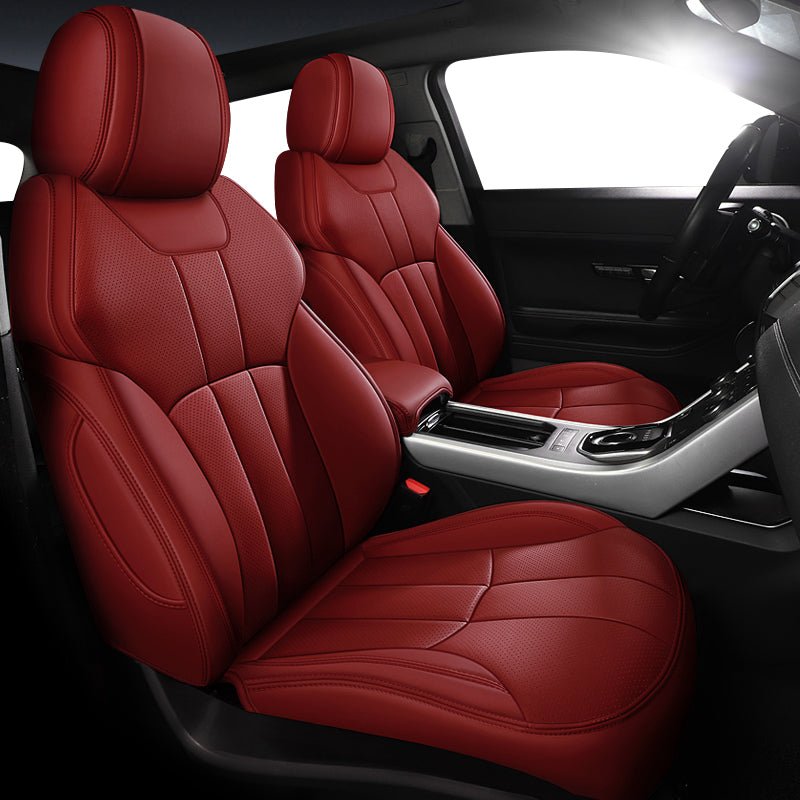 高級シートカバー 9色 ナッパレザー フィット感抜群 防水防汚 オーダーメイド 全席セット 専用シートカバー - 防水5層構造 | iCarCompanion