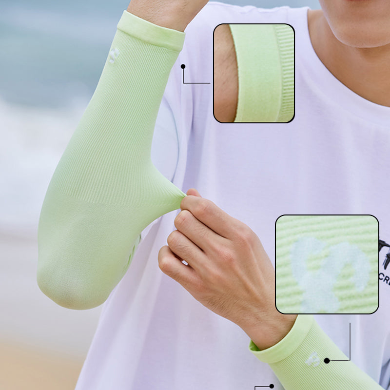 UVカット 涼感 放熱吸汗 ムレにくい スポーツ感 アームカバー 男女汎用 専用サンシェード | iCarCompanion