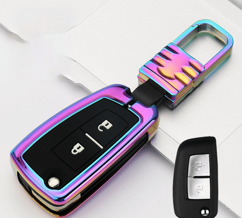 日産NISSAN インテリジェントキーケース キーカバー 高級品 軽量 3/4/5ボタン - iCarCompanion
