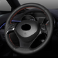 TOYOTA トヨタ 本革 ハンドルカバー  編み込み式 オーダーメイド 握り感抜群  取り付け簡単 専用ハンドルカバー | iCarCompanion
