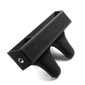 Alcantara カー収納ポケット コンソールボックス シートポケット 隙間ポケットセットの商品画像 1