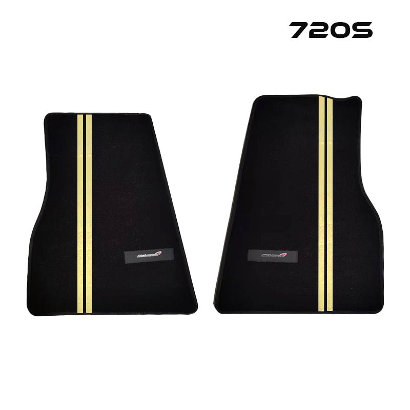 マクラーレン 720s 純正設計 フィット感抜群 社外品 高級フロアマット 左右ハンドル 張替え - iCarCompanion