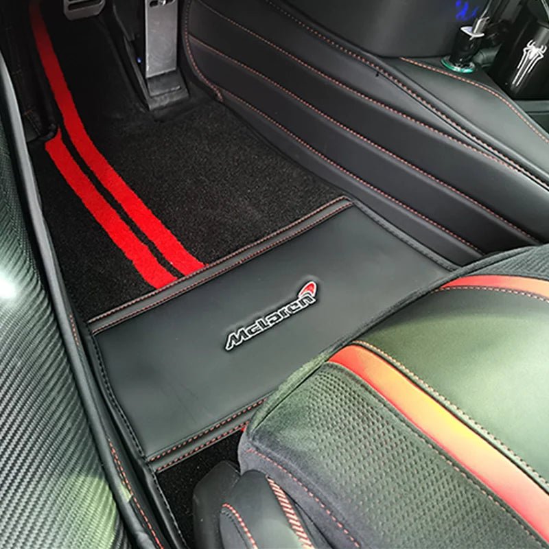 マクラーレン 720s フィット感抜群 高級フロアマット最上級 左右ハンドル対応 滑り止め - iCarCompanion
