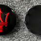 MASERATI マセラティ ホイール ハブ キャップ センター キャップ 外径60mm ホイールセンターキャップ 4個セット