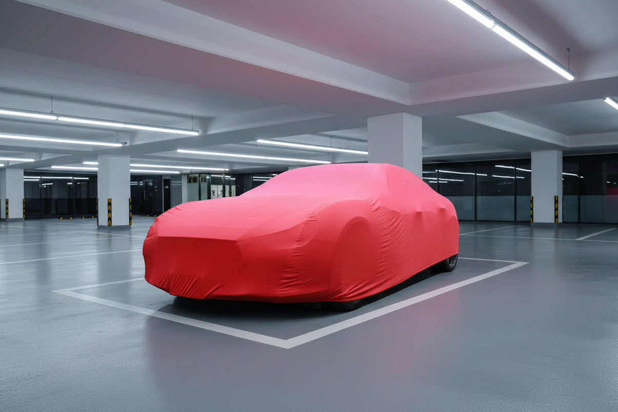 オーダーメイド 最高級生地  柔かい 裏起毛車カバー 専用カーカバー - 防水5層構造 | iCarCompanion