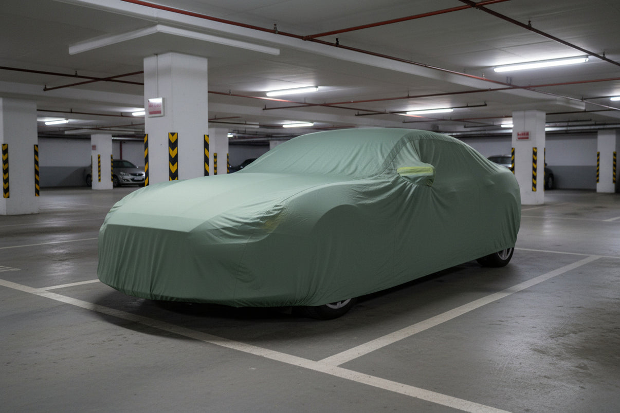 オーダーメイド 最高級生地  柔かい 裏起毛車カバー 専用カーカバー - 防水5層構造 | iCarCompanion