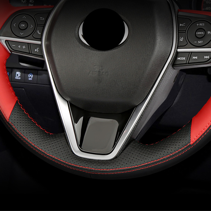 TOYOTA トヨタ 本革 編み込み式 ハンドルカバー フィット感抜群 手触れよし 専用ハンドルカバー | iCarCompanion