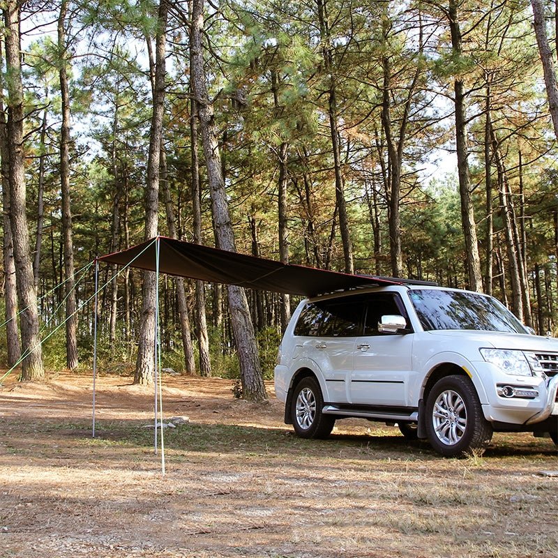 車ルーフテント 全車種 レールなしOK 軽量 便利 多機能 日除け 防水 頑丈 夏ドライブ キャンプ - iCarCompanion